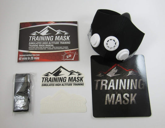 ELEVATION TRAINING MASK 2.0 SIZE LARGE mma fitness high altitude