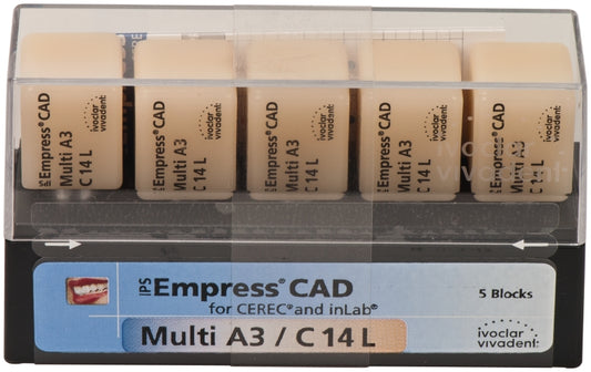 Empress CAD CEREC/inLab Multi A3 C14 L/5