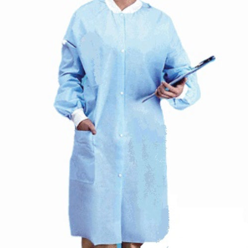 Lab coat med sky blue
