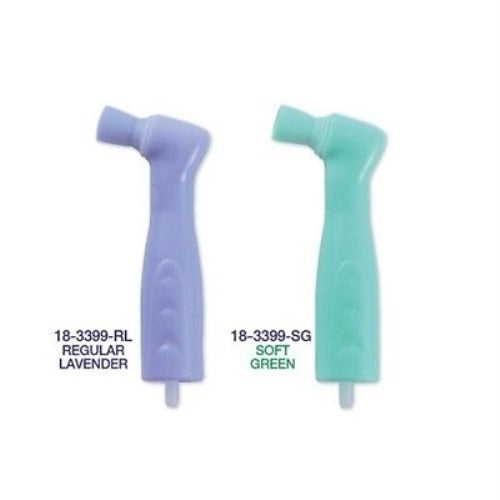 Prophy Angles Latex Free Soft Green 105' Contra Angle 100/Box