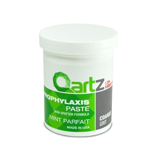 Qartz Medium Mint Parfait Prophy Paste w/ Fluoride 12oz Jar