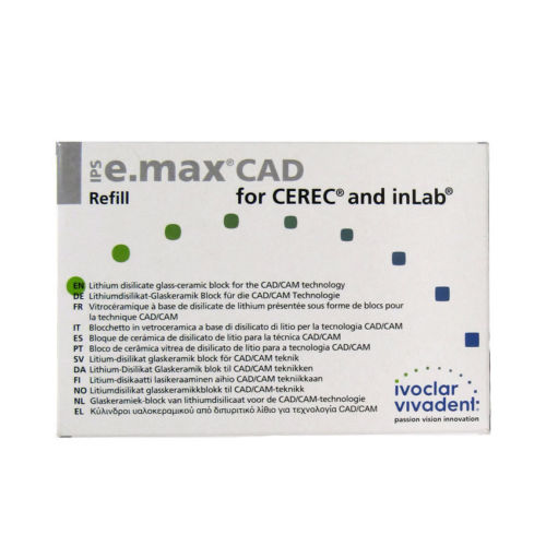 IPS emax cad cerec LT A3.5 I12