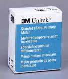 3m #1 Lower Left 1st Primary Molar Stainless Steel Crown Form Box of 5 Crown ...