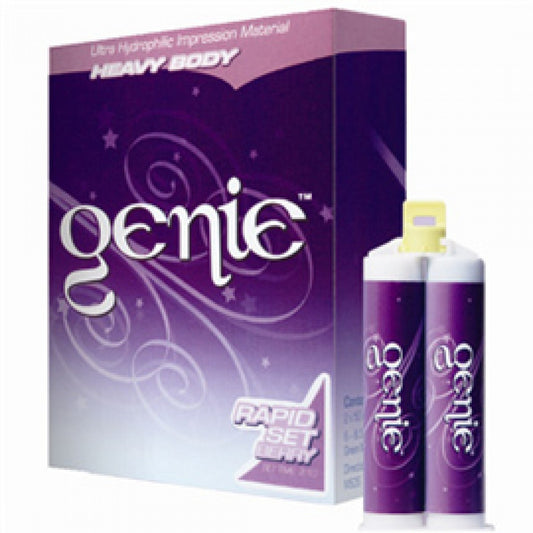 Genie Heavy Body Rapid Set Berry Flavor, Purple, Bulk Pack 60 x 50ml Redesigned
