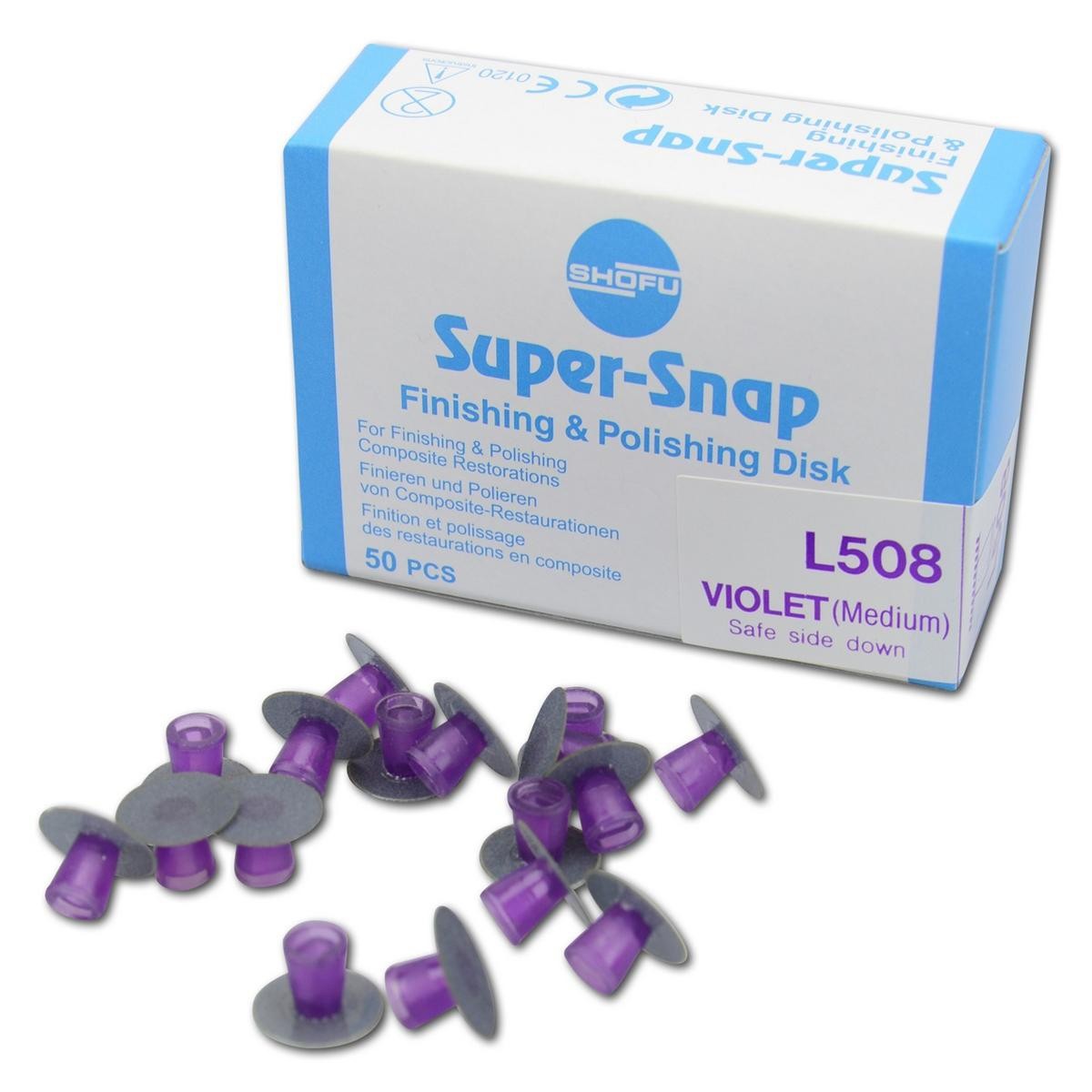 Super-Snap Finishing (Medium) Dark Violet regular disc, Safe Side