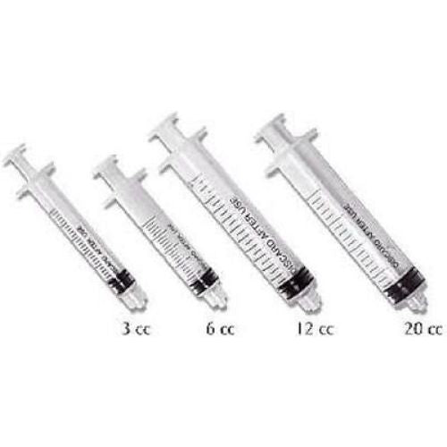 Luer Lock Syringe 6cc 100/Bx