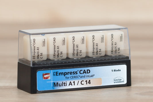 IPS Empress CAD for cerec multi A1 C14 5pcs
