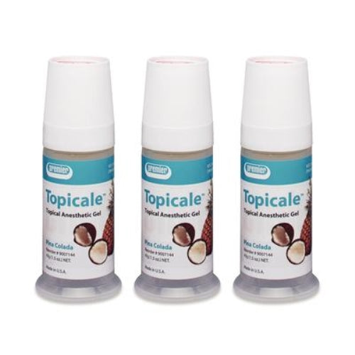 Topicale Gel Pump 3/Pk Pinacolada