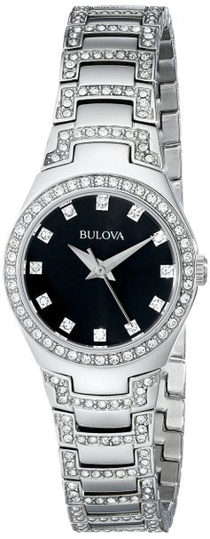 Bulova Women's 96L170 Crystal Bracelet Watch