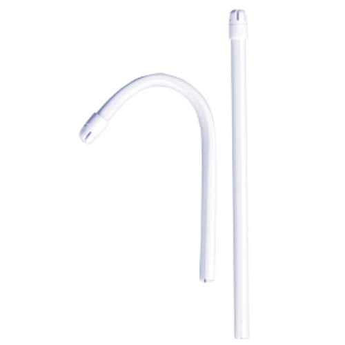 Defend Saliva Ejector White W/White Tip 100/bag