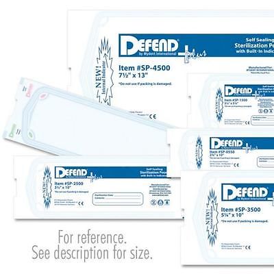 Self sealing sterlization pouches 9x15